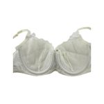 Vintage Felina White Eyelet Padded Wire Balconette Bra 36C Size undefined Photo 2