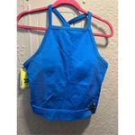 All In Motion  Blue Rib Seamless Cropped Tank Top Woman’s Size XXL NEW Photo 2
