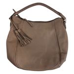 J.Crew NWT Leather Tan Brown Peyton Hobo Bag Photo 0