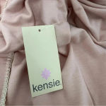 Kensie Sportswear Fit Hooded Long Sleeves Sweatshirt Pink Blush Casual Size M Photo 7
