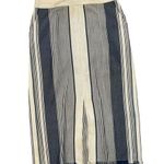 Lafayette 148  New York Adelina Striped Midi Skirt with Pockets Photo 0