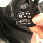 Lafayette 148 Genuine Leather Trim Ponte Sheath Dress Size 6 Black Photo 5