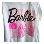 Barbie T SHIRT Iconic Posing Womens SM 100% Cotton White Tee Poster Style Mattel Photo 1