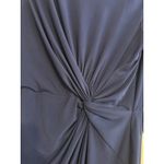 Ralph Lauren Lauren Womens 3/4 Sleeve Blue Twist Knot Dress Size 16 Polyester/El Photo 4