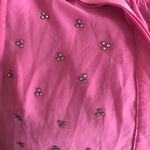Moon Collection  pink rhinestone sleeveless blouse‎ Photo 4