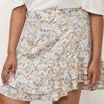 LC Lauren Conrad Lauren Conrad Daisy Satin Skirt Photo 0