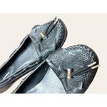 via spiga Women’s  Black Leather Flat Loafers Size  8.5 Photo 1