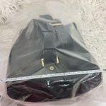 Dooney & Bourke  Gloved Black Leather Bucket Backpack Vintage Photo 10