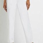 River Island  Women’s Cigarette White Trouser Size 10 Photo 0