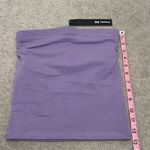 🆕 MixMatchy Women's Causal Strapless Double Layered Basic Sexy Tube Top Purple Photo 1