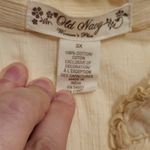 Old Navy  Cream Button-Up Blouse Photo 1