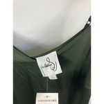 Sam Edelman NWT  satin Spaghetti Strap Green Dress Size 10 Photo 1