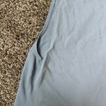 light blue wide strap scoop neck tank top Size M Photo 5