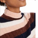 Madewell  Evercrest Stripe Mock Neck Sweater Photo 3