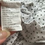 Princess Polly Tiered Ruffle White Black Heart Pattern Mini Skirt 6 Photo 5