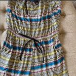 ‎Strapless Lightweight Romper Blue Photo 7