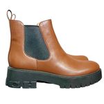 Coach  2” Branded Platform Leather Chelsea Boots w/ Stretch Panels & Pull-On Tab Photo 4