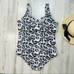 Source Unknown Leopard Print One-Piece Swimsuit XXL Photo 1