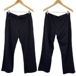 Athleta  Yoga Pants Wide Leg High Rise Stretchy Knit Dark Gray Womens MP Photo 1