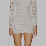 L'Academie  Marianna Delphine White Mini Dress Photo 0