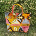 Baldiz Women’s Large Floral Velvet Bag New With Tags Photo 0