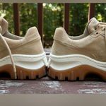 Bronx Jaxstar W/Gum Sole Women Neutral Suede Chunky Streetwear Sneakers|Sz:36EU Tan Size 5 Photo 2