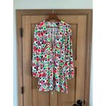 NWT AFRM Caprice Long Sleeve Mini Dress in Summer Daisy Bouquet Women’s size XS​ Red Photo 2