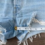 Levi's 501® Original Fit High Rise Women's Shorts Size 30 Ojai Frost Light Wash Photo 9