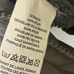 LL Bean Winter Warmer Jacket Womens medium Fleece Lined Hooded Tan 271136 Photo 11