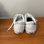 Vans Old Skool Low Tide Canvas Sneaker Skeleton Surfboard Skate Shoe All White Photo 2