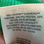 Wilfred Free Aritzia Long Sleeve Cutout Dress Green Stretch Size Small Womens Photo 10