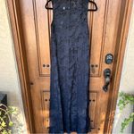 Johnny Was NEW! Black Label FLOWER JACQUARD MAXI DRESS Black Maxi Size Small NWT Photo 10