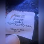 J. Crew Collection 100% Silk Dress Pants Coral Navy Floral Abstract Print Sz 2 Blue Photo 11