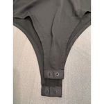 Boohoo Floral Print Bodysuit Women’s US 10 Black Red Daisy Rose Festival Y2K Photo 8