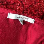 La Cite’ Paris Super Hot Sexy Red Sequined Bodycon Mini Dress Size S 🔥 Photo 6