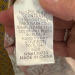 Umgee  Pink and Yellow Floral patchwork boho hippie Casual Dress Sz m Photo 4