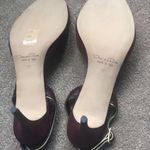 Oscar de la Renta  wine colored shoes with dust bag worn once Host Pick!! Photo 1