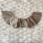 Eberjay Eberjey Tan Nude Brown Off Shoulder Bikini Top Photo 86