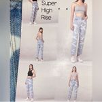 Simple Society  High-Rise Tie Dye Jeans(Size 7/28) Photo 7