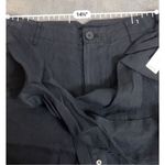 Anthropologie By 100% Linen Shirt-Tie Capri Pants Photo 5