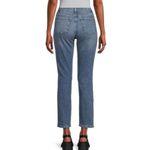 joe's jeans New Joe's Distressed High Rise Straight Ankle Jeans Dehlia Blue Size 23 Size 000 Photo 3