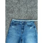American Eagle Mom Jean Comfort Stretch Waistband Ripped Knees Denim High Rise 4 Photo 8