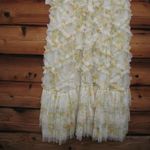 Mac Duggal  8009 Womens High Neck Ruffle Cap Sleeve Gown Dress Photo 11