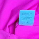 Womens High Waisted Bikini Open Ring Sexy Brazilian Medium 2 Piece Set Hot Pink Photo 10