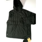 The North Face New Womens NWT $230 S All Black Packable 1/4 Zip Pullover Hoodie Warm Lightweig Photo 2