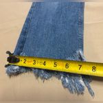 ZARA  Women’s Embroidered Floral Fringe Distressed Denim Jeans Sz 4 Cotton Blend Photo 10