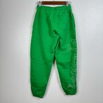 CHNGE Self Care Allow Yourself To Grow Green Sweatpants Joggers Size Small Photo 1