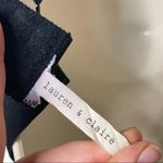 Lauren & Claire lace Mesh floral nude and black bralette size M Size M Photo 4