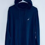 Nautica  size medium long-sleeve pullover hoodie knit shirt Photo 0