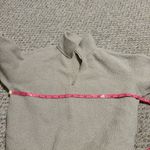 Everlane  ReNew Quarter Zip Fleece Oat- Size XS Photo 7